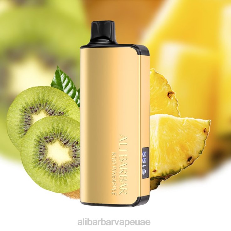 Alibarbar Vape Duba - Alibarbar Ingot 20000 سيجارة للاستعمال مرة واحدة 0BX6N38 كيوي أناناس