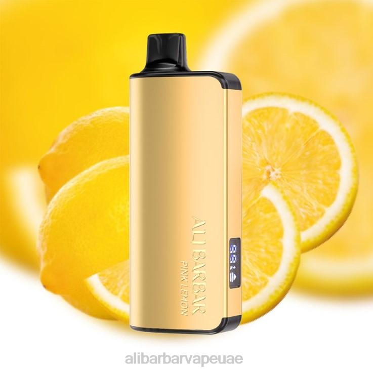 Alibarbar Vape Review - Alibarbar Ingot 20000 سيجارة للاستعمال مرة واحدة 0BX6N40 الليمون الوردي