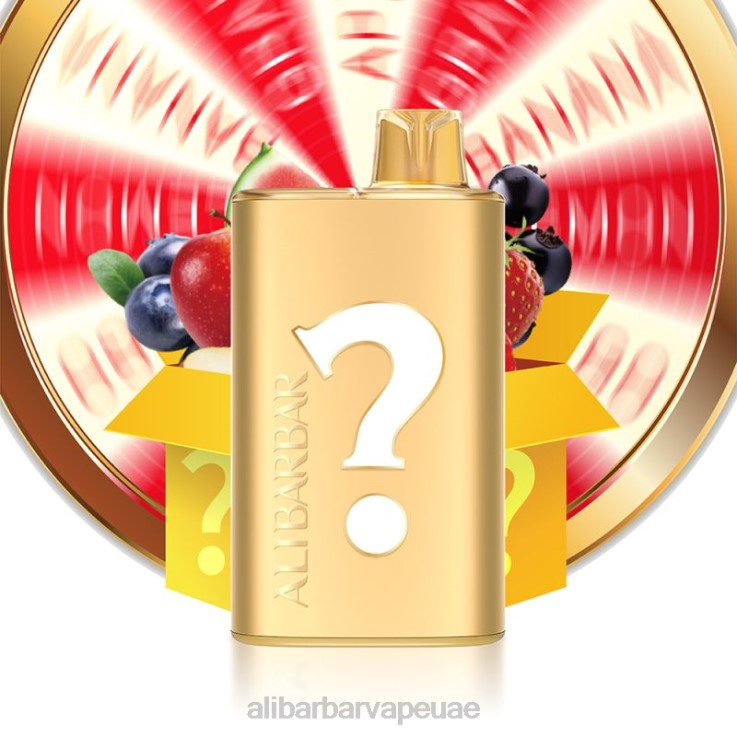 Alibarbar Vape UAE - Alibarbar Rich 8000 سيجارة يمكن التخلص منها 0BX6N1 الروليت نكهة