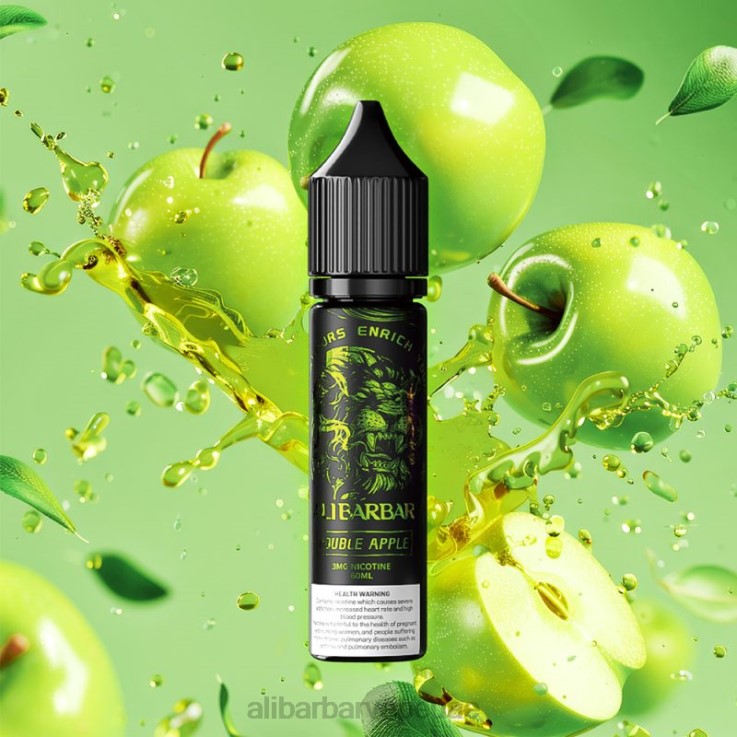 Alibarbar Vapes For Sale - Alibarbar رصيف الشيشة الجزع 0BX6N111 تفاحة مزدوجة
