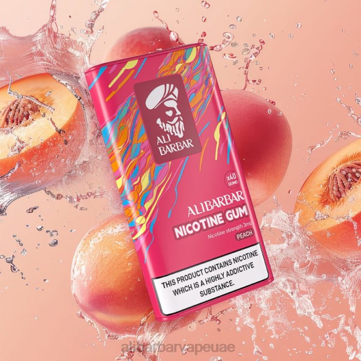 Alibarbar Vape Duba - Alibarbar علكة النيكوتين 0BX6N102 خَوخ