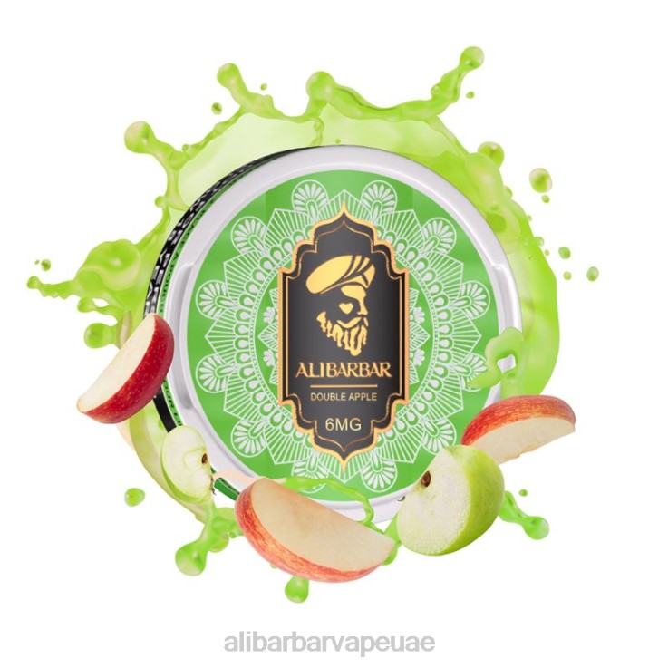 Alibarbar Vape Review - Alibarbar أكياس النيكوتين 0BX6N96 تفاحة مزدوجة